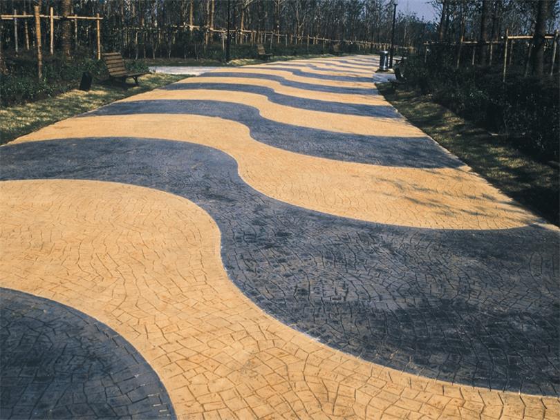 彩色藝術壓膜地坪（水泥混凝土）